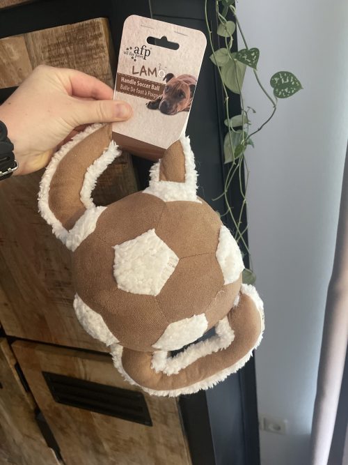 Voetbal knuffel met handvat - Afbeelding 2