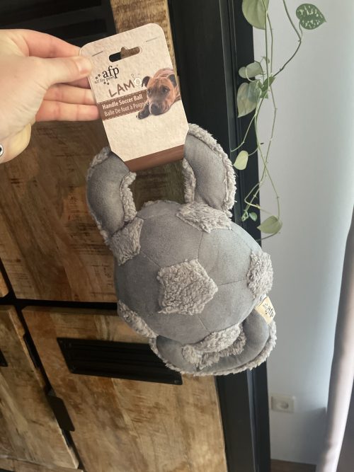 Voetbal knuffel met handvat - Afbeelding 3