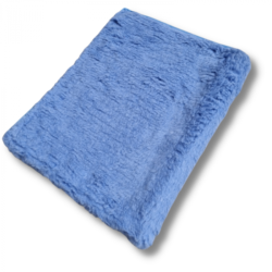 Vetbed afgebiesd - Blauw 100x75cm