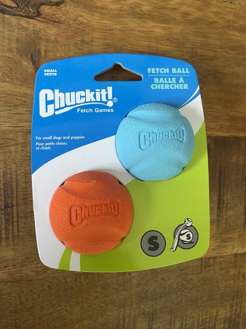 Chuckit fetch ball small 2 pack