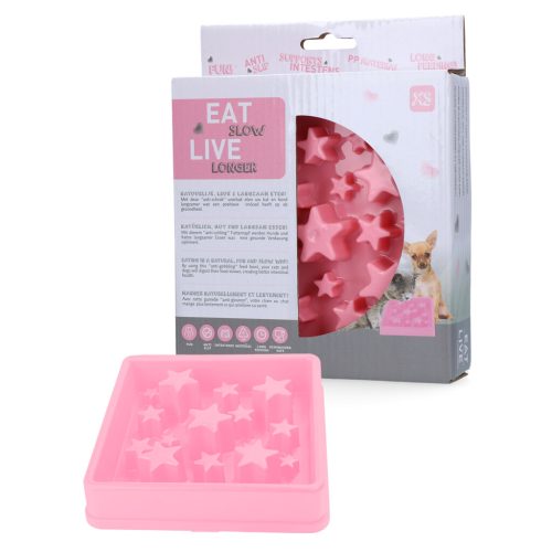 Eat slow live longer stars roze - Afbeelding 6