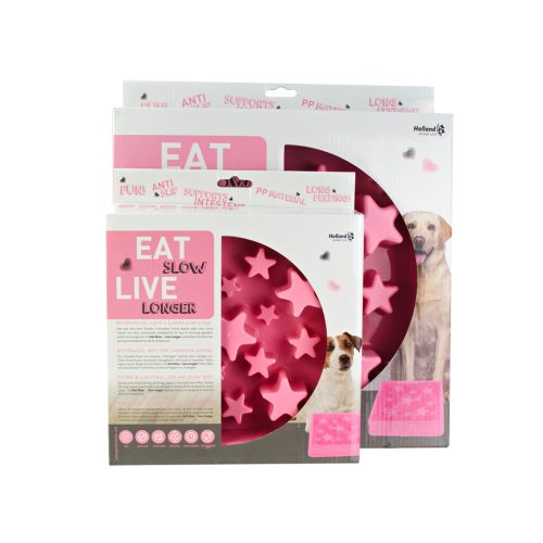 Eat slow live longer stars roze - Afbeelding 5